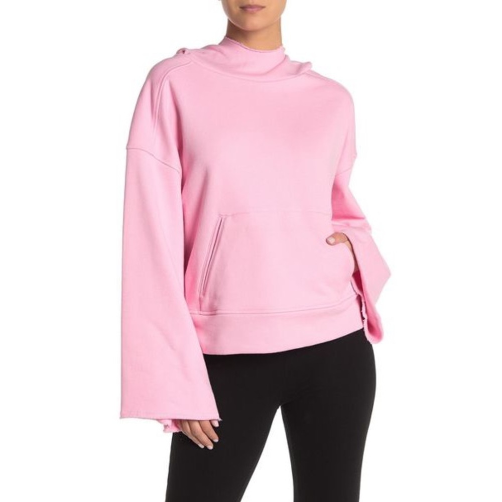 Alo low key hoodie (flamingo)